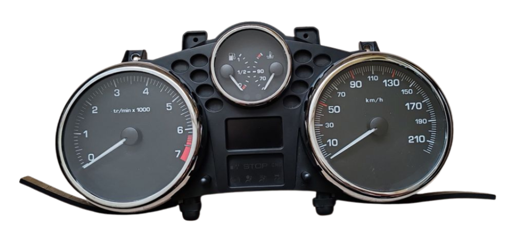 Boîtier référence 503001916500 — Compteur Peugeot 206+ (modèles 2009 à 2013)