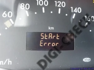 La réparation Start Error Mercedes et problèmes de démarrage