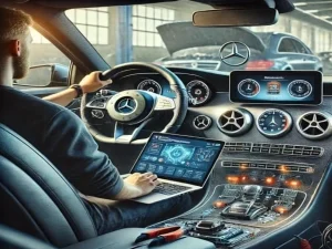 Reprogrammation boîte de vitesse automatique Mercedes