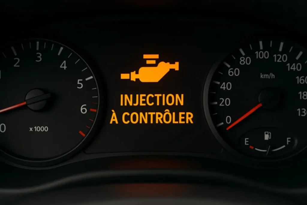 Voyant injection à contrôler : Guide des causes et solutions 2025