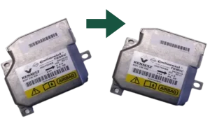 Clonage calculateur airbag