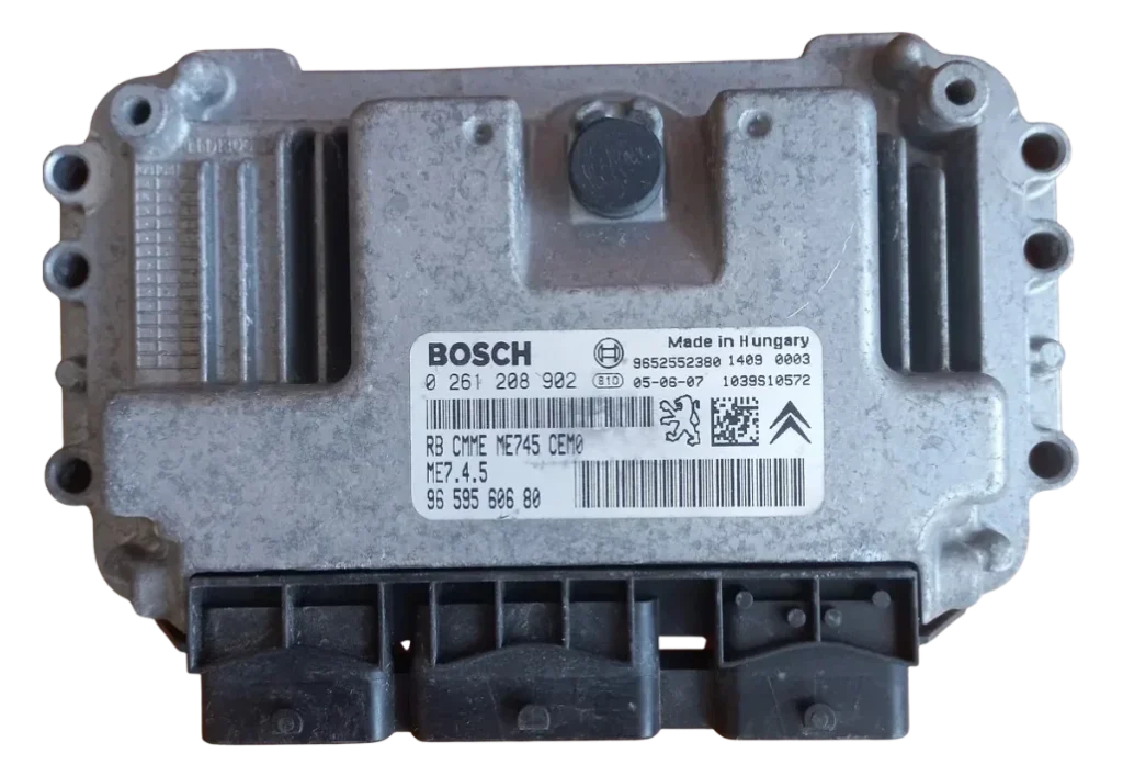 Boîtier référence 0261208558 — Calculateur moteur Bosch ME 7.4.5